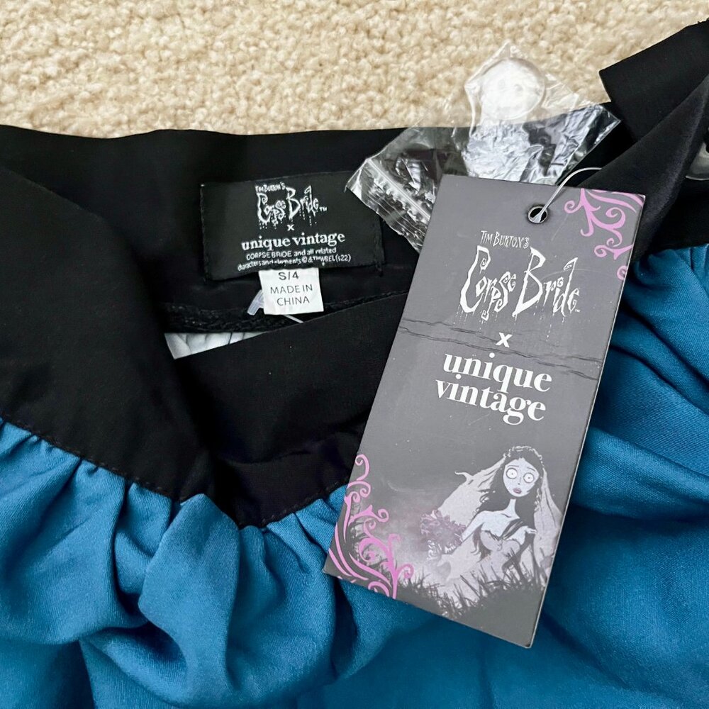 Unique Vintage - Corpse Bride Skirt (NWT) - Picture 7 of 8